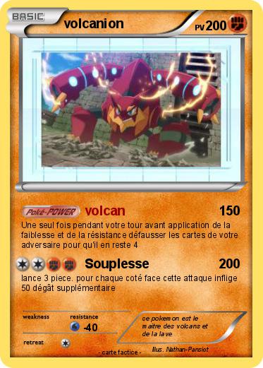 Pokemon volcanion