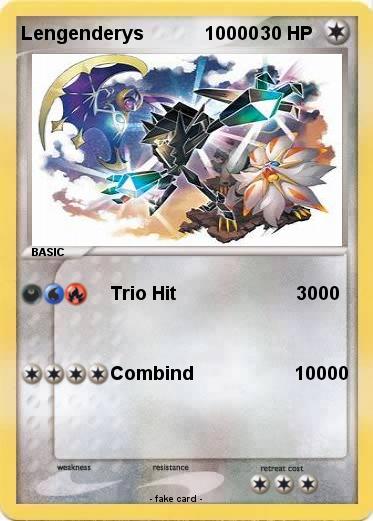 Pokemon Lengenderys            10000