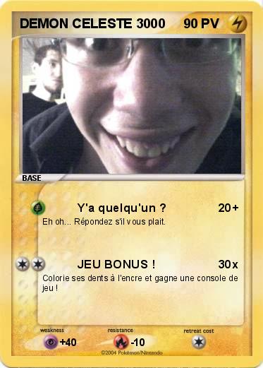 Pokemon DEMON CELESTE 3000