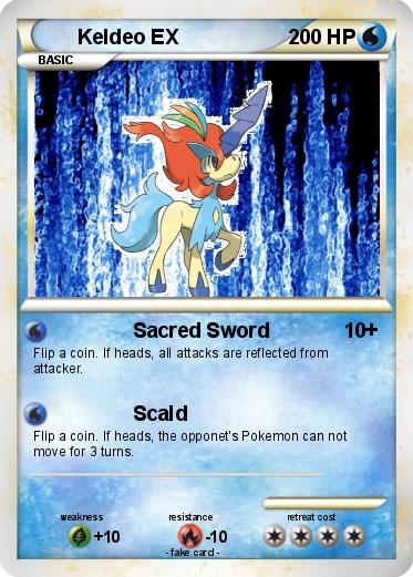 Pokemon Keldeo EX