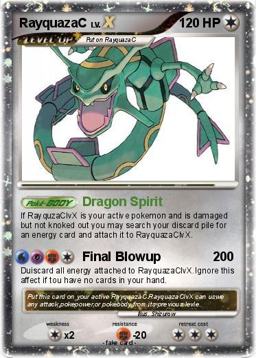 Pokemon RayquazaC