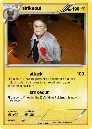 Pokemon strikeout