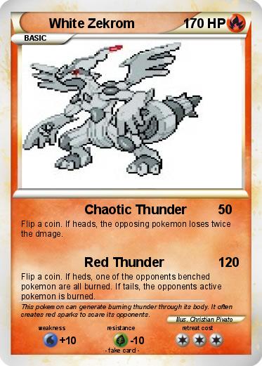 Pokemon White Zekrom