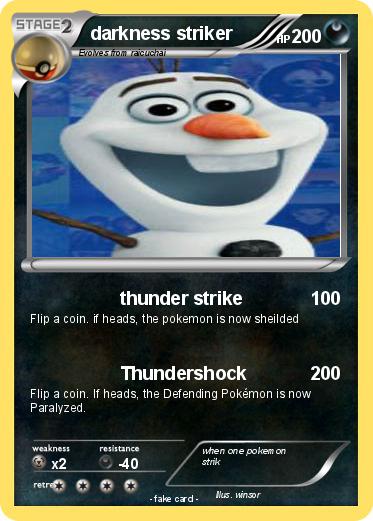 Pokemon darkness striker