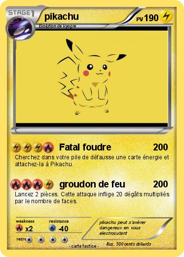 Pokemon pikachu