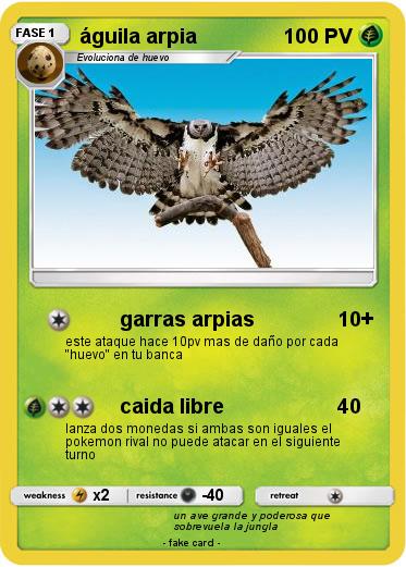 Pokemon águila arpia