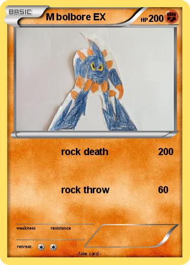Pokemon M bolbore EX