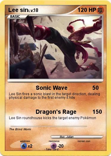 Pokemon Lee sin