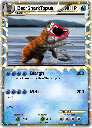 Pokemon BearSharkTopus