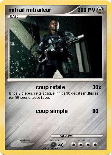 Pokemon mitrail mitraileur