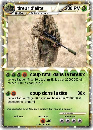 Pokemon tireur d'élite