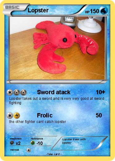 Pokemon Lopster
