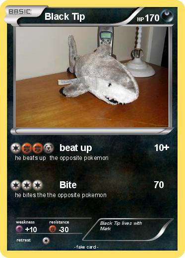 Pokemon Black Tip