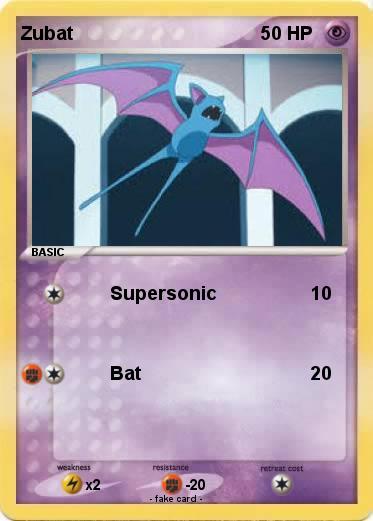 Pokemon Zubat