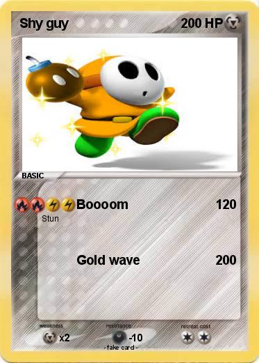 Pokemon Shy guy