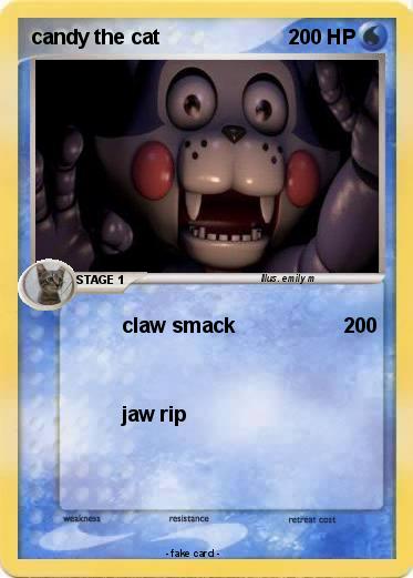 Pokemon candy the cat