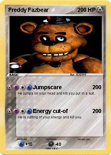 Pokemon Freddy Fazbear