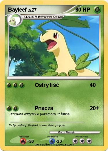 Pokemon Bayleef
