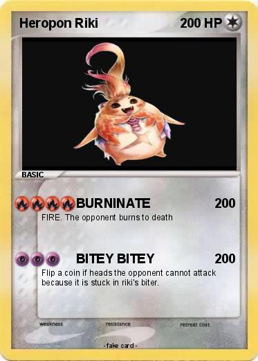 Pokemon Heropon Riki