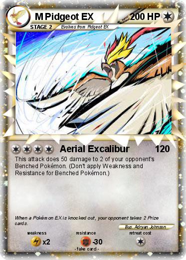 Pokemon M Pidgeot EX