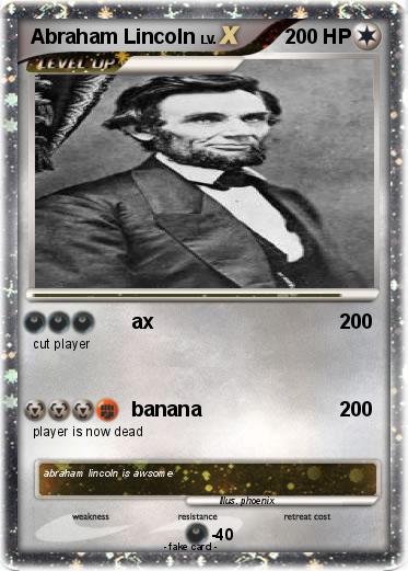 Pokemon Abraham Lincoln