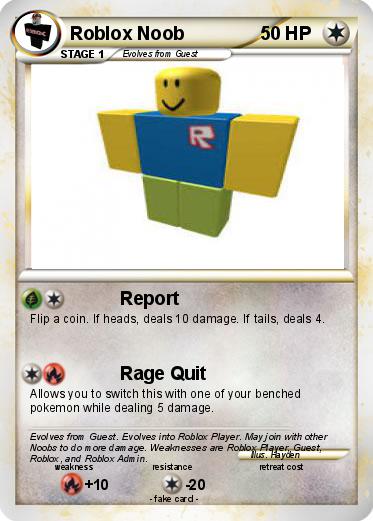 Pokemon Roblox Noob