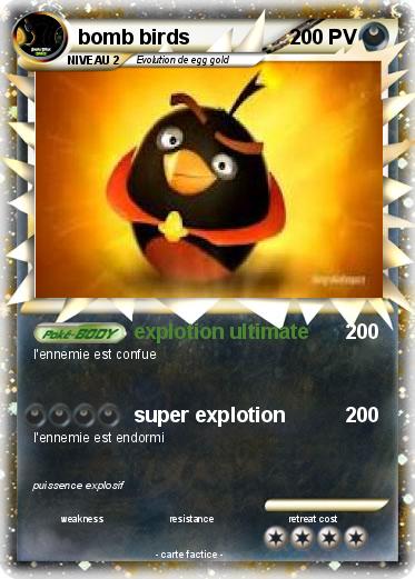 Pokemon bomb birds