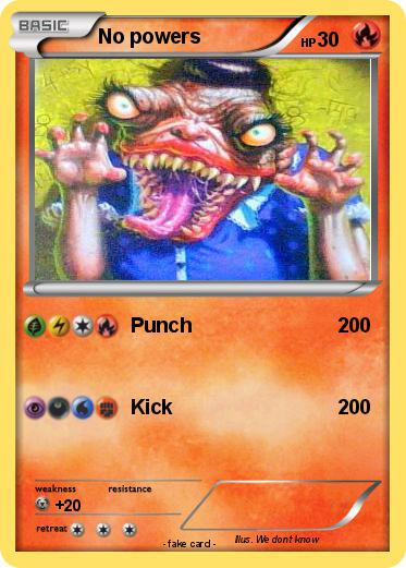 Pokemon No powers