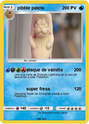 Pokemon pibble paleta