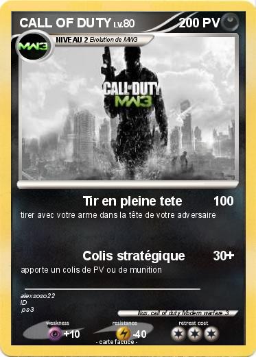 Pokemon CALL OF DUTY