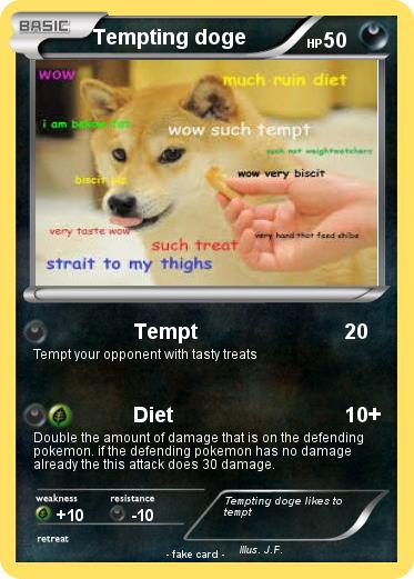 Pokemon Tempting doge