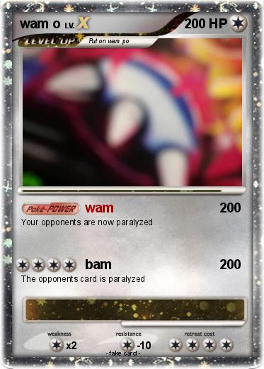 Pokemon wam o