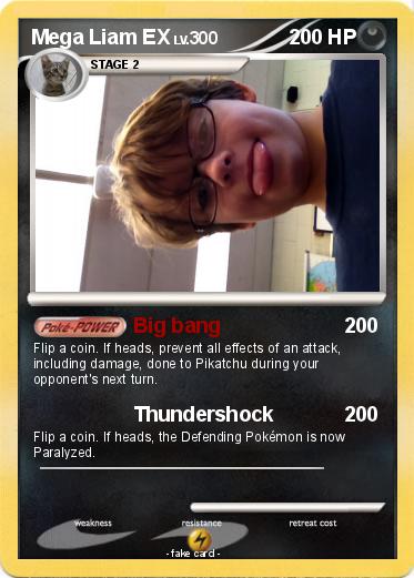 Pokemon Mega Liam EX