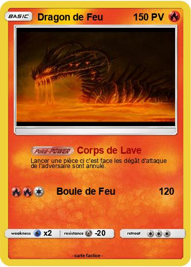 Pokemon Dragon de Feu