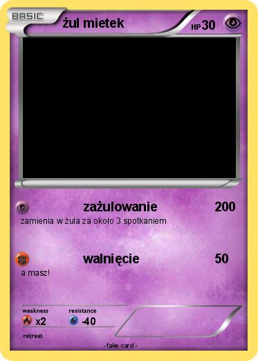 Pokemon żul mietek