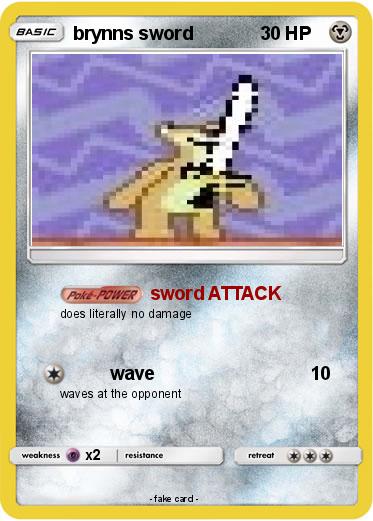 Pokemon brynns sword
