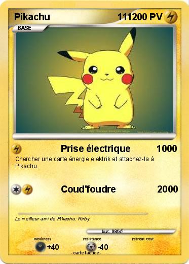 Pokemon Pikachu                          111