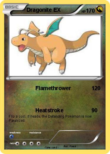 Pokemon Dragonite EX