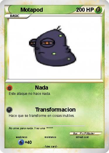 Pokemon Motapod