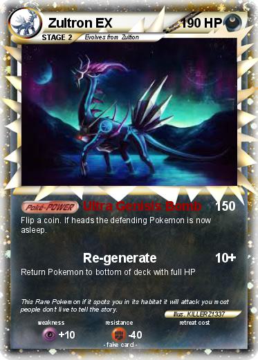 Pokemon Zultron EX