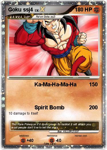 Pokemon Goku ssj4