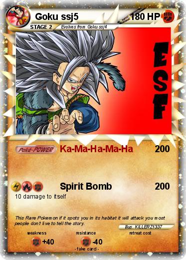 Pokemon Goku ssj5