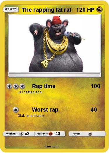 Pokemon The rapping fat rat