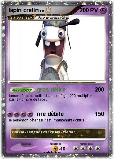 Pokemon lapin crétin
