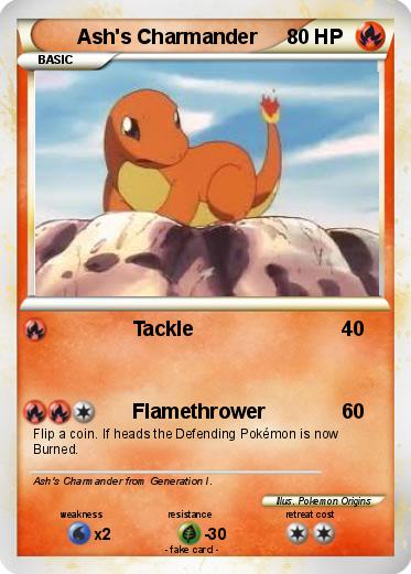 Pokemon Ash's Charmander