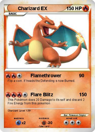 Pokemon Charizard EX
