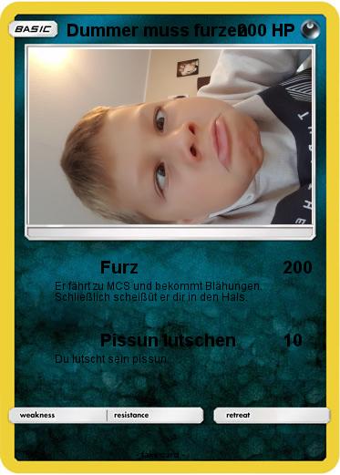Pokemon Dummer muss furzen