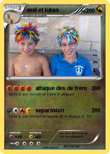 Pokemon axel et lukas