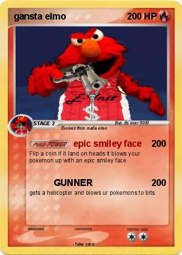 Pokemon gansta elmo