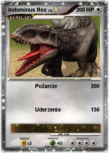 Pokemon Indominus Rex